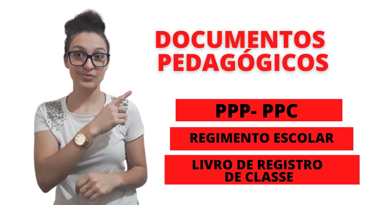 Documentos Pedagógicos da Escola | Pedagoga Concurseira