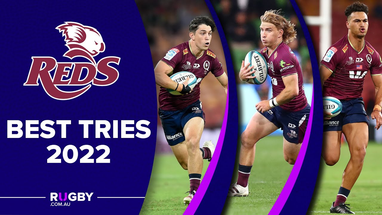 BEST Queensland Reds Tries of 2022 | Petaia, McDermott & more | Super Rugby Pacific