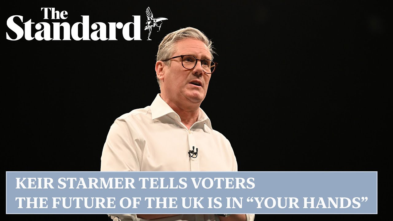 Keir Starmer tells voters the future of the UK is in 
