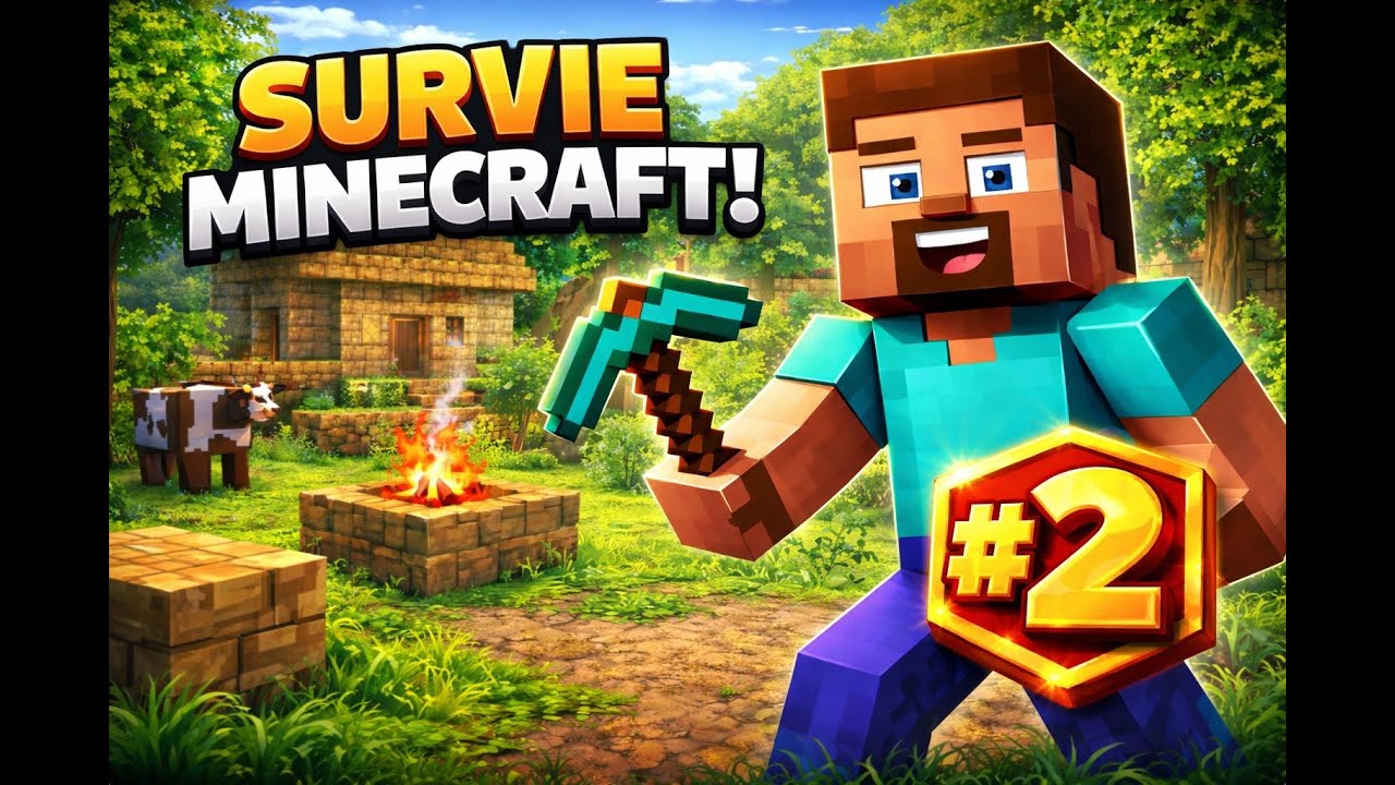 Minecraft partie 2!!!