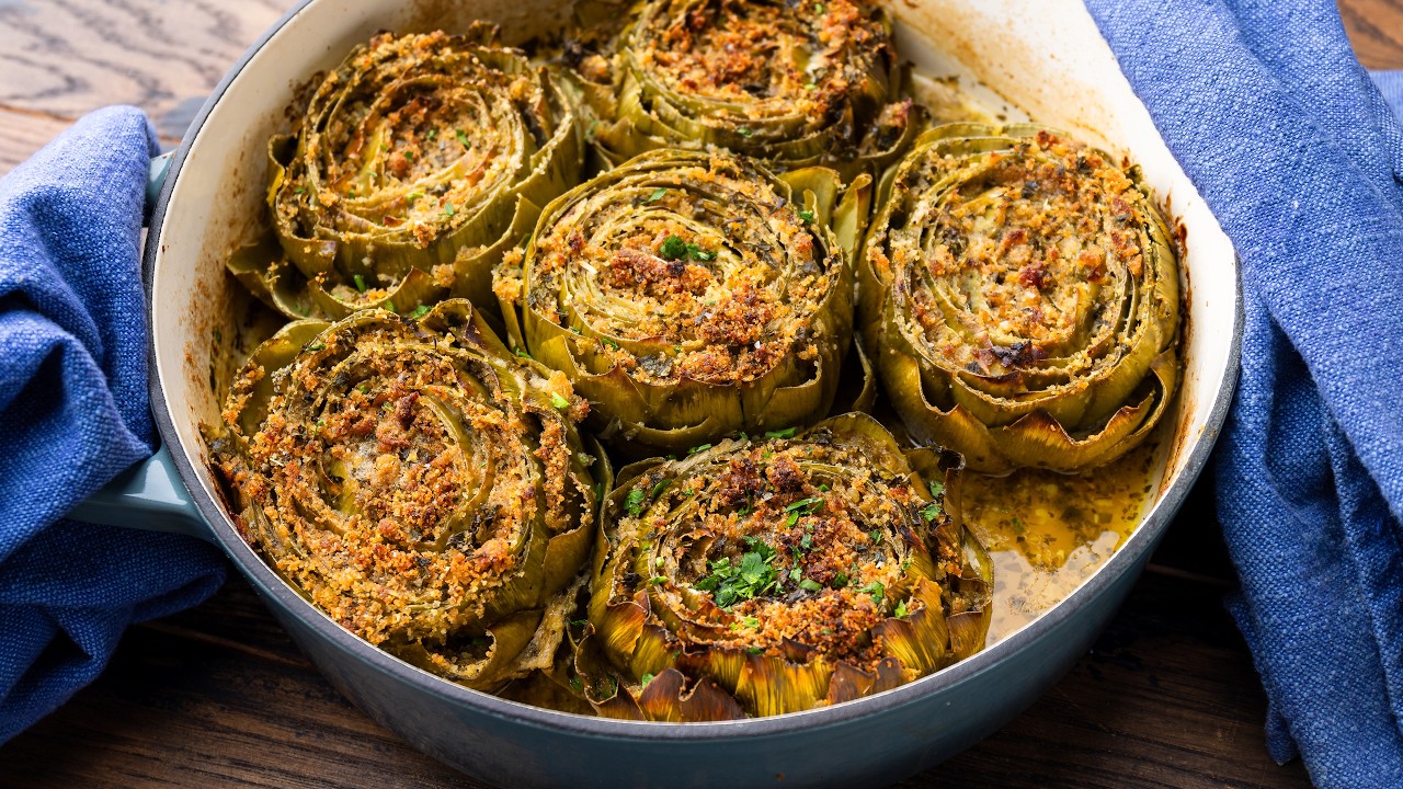How To Make Italian Stuffed Artichokes