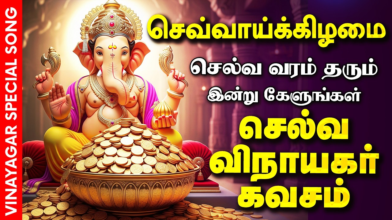 🔴 LIVE SONGS | பணம் மலை போல் குவியும் செல்வ விநாயகர் வெள்ளிக்கிழமை அன்று கேட்க வேண்டிய பாடல்
