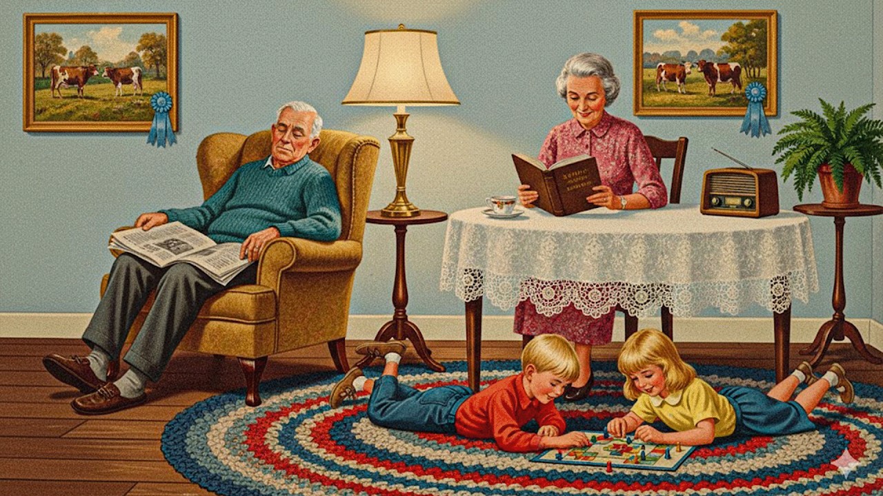oldies home jazz | a quiet day at grandma and grandpa’s cozy house (relaxing, family time)