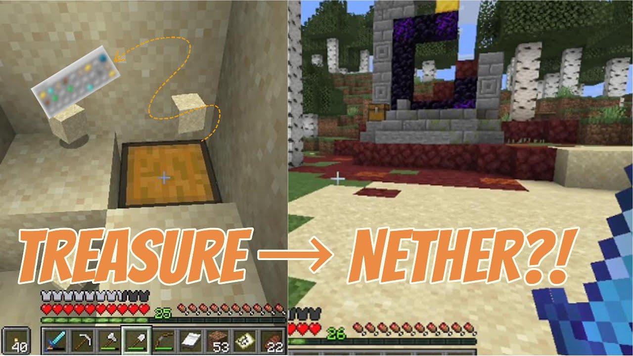 Buried Treasure Led Me Into The Nether… | Minecraft Survival #12