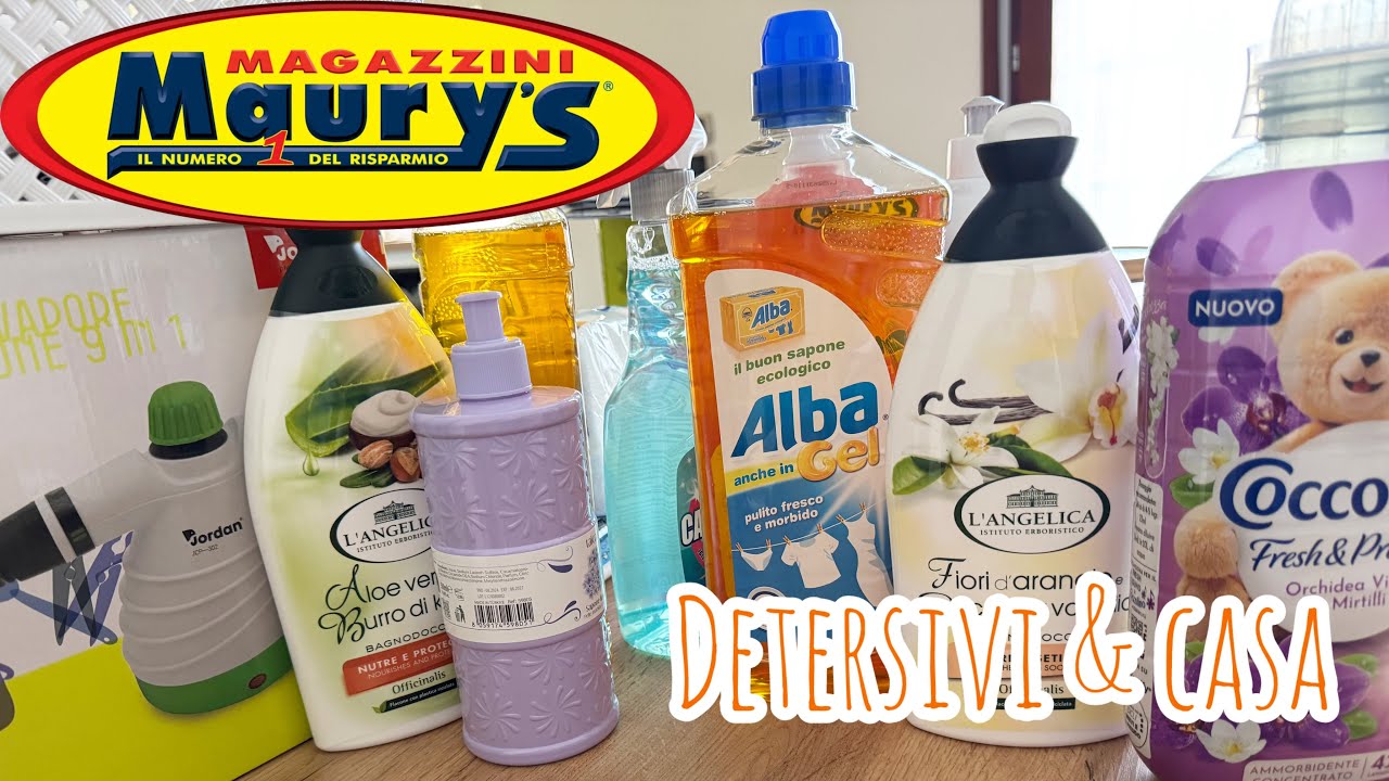 SPESA DETERSIVI E PRODOTTI PER LA CASA