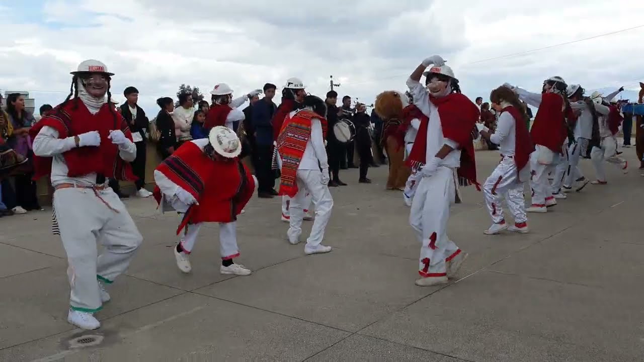 CAPARICHES, PAYASOS, BANDA DE PUEBLO - CULTURAS Y TRADICIONES DEL ECUADOR