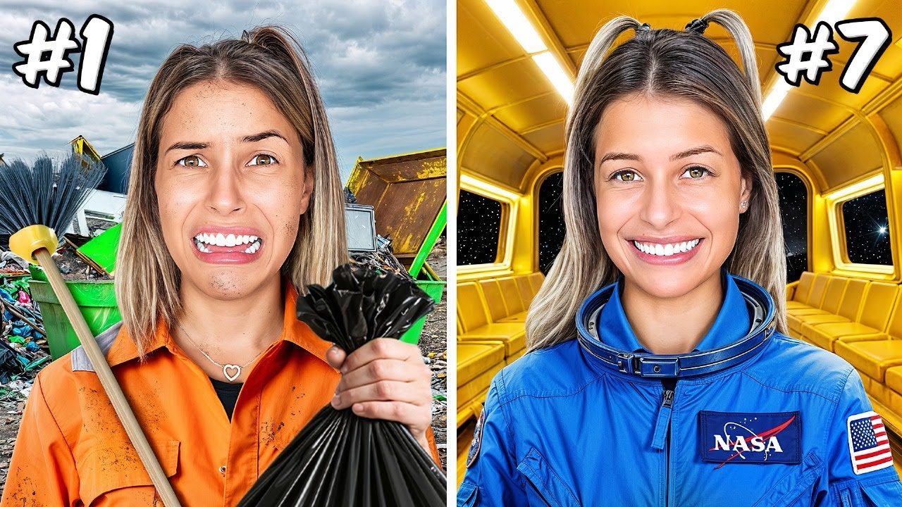 TRABALHANDO 7 DIAS EM EMPREGOS EXTREMOS !!!