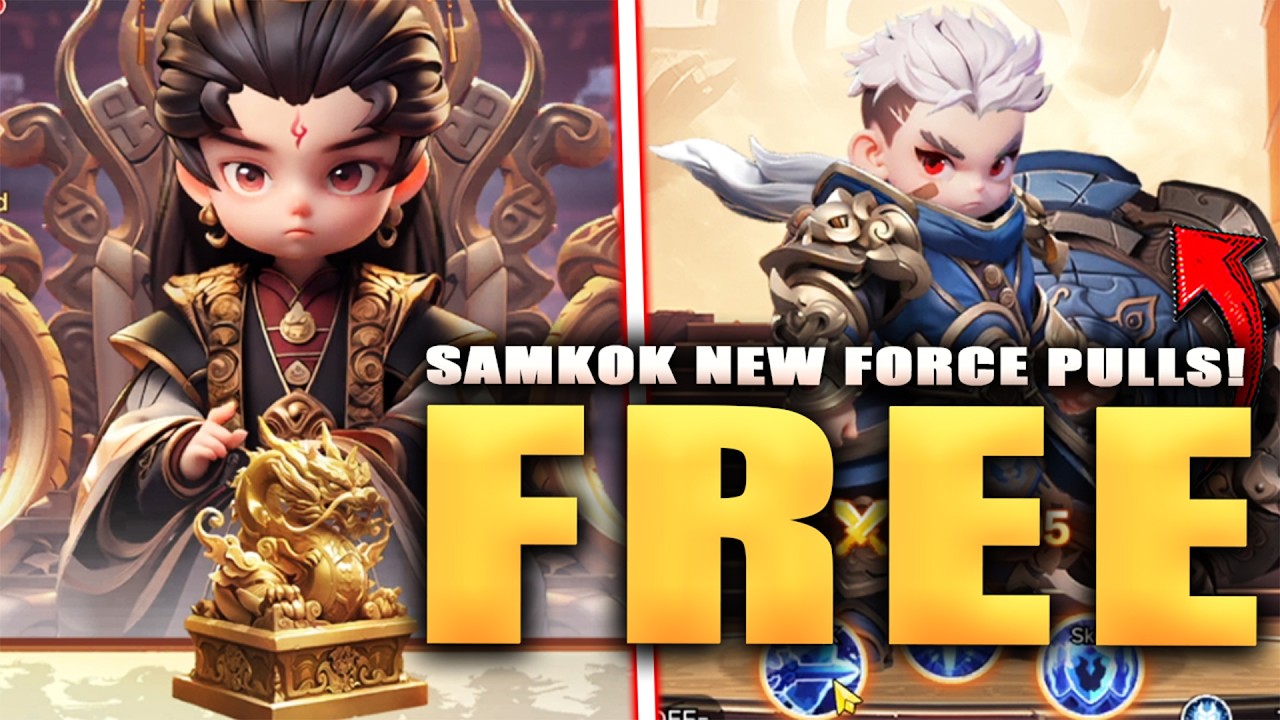 SAMKOK NEW FORCE: БЕСПЛАТНЫЙ ВЫБОР ПРИЗЫВОВ И ГЕЙМПЛЕЙ! (промокод Aptoide)