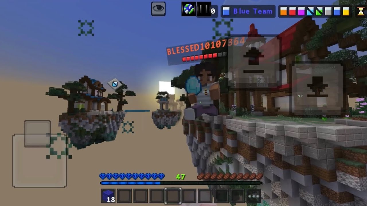 DESTROYING Everyone in Hive Bedwars Mobile!