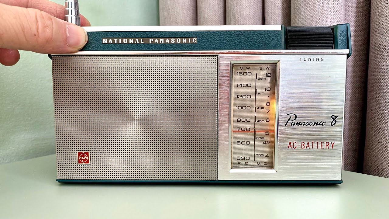 Radio Cổ 1967 National Panasonic R-205 Tuyệt Đẹp (0916.95.05.95)