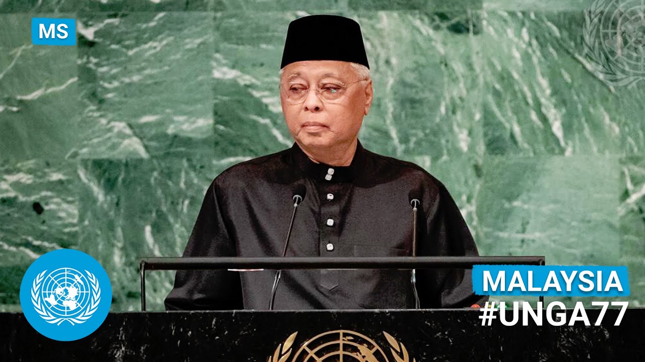 (Bahasa melayu) 🇲🇾 Malaysia - Prime Minister Addresses UN General Debate, 77th Session | #UNGA