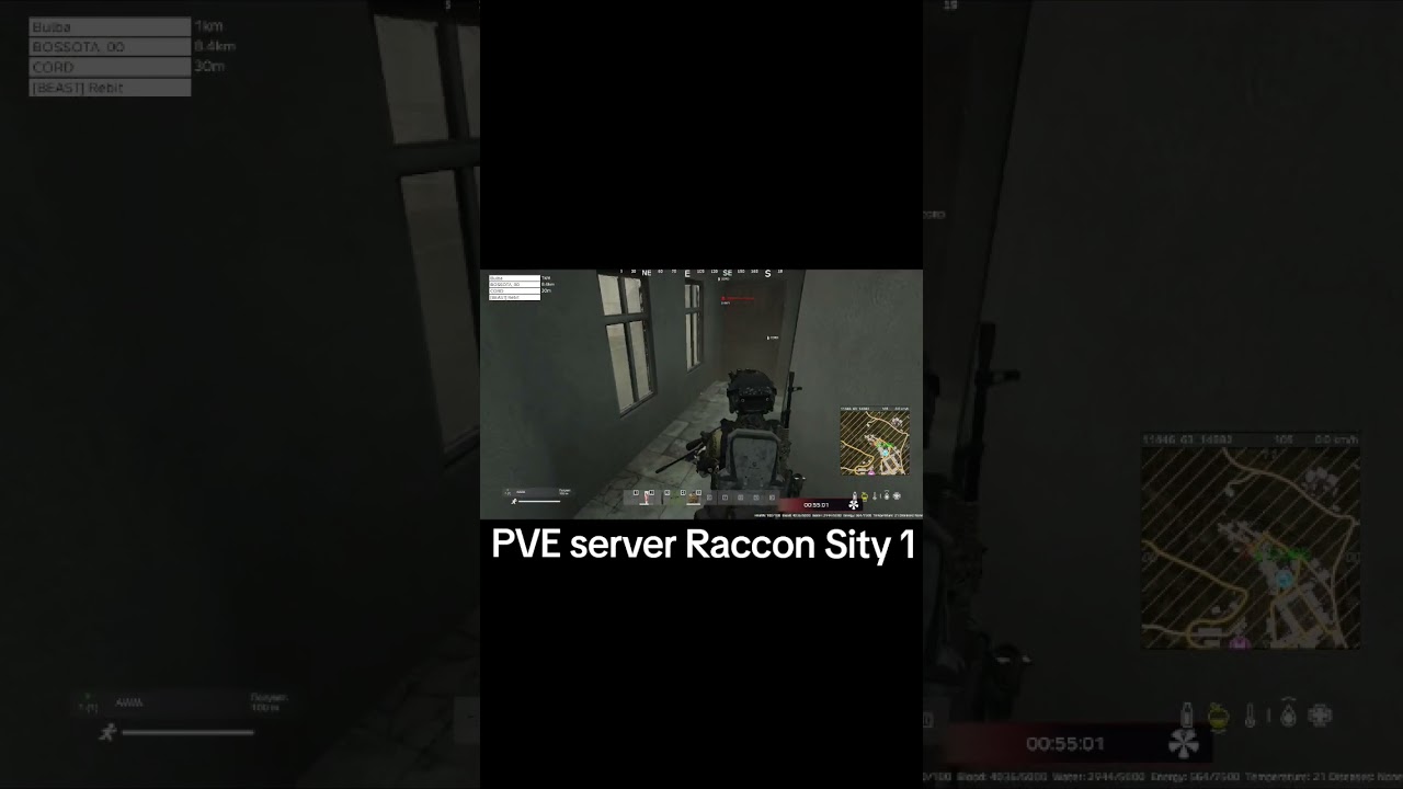 Raccon city pve 1. Не верите что на ПВЕ легко) #DAYZ  #gaming #raccoon #racconcity #military