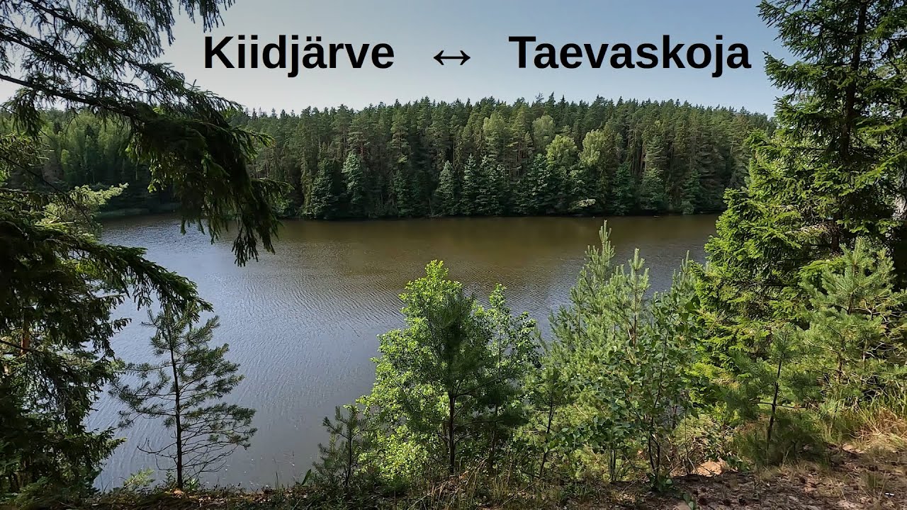 From Kiidj&auml;rve to Taevaskoja (Estonia) and back (4K video)