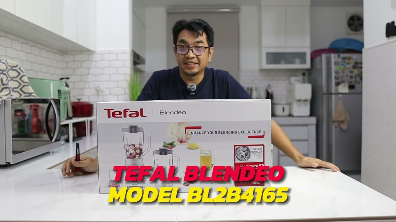 TEFAL BLENDEO MESIN PENGISAR MAKANAN | KEMAMPUAN KISAR AIS | UNBOXING & REVIEW