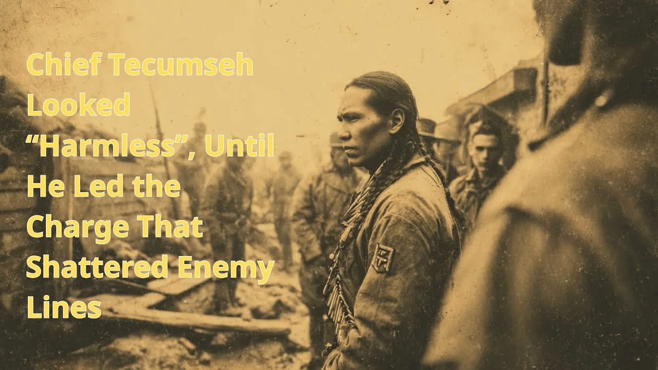 They Thought Tecumseh Was Harmless — Until He Led a Devastating Charge