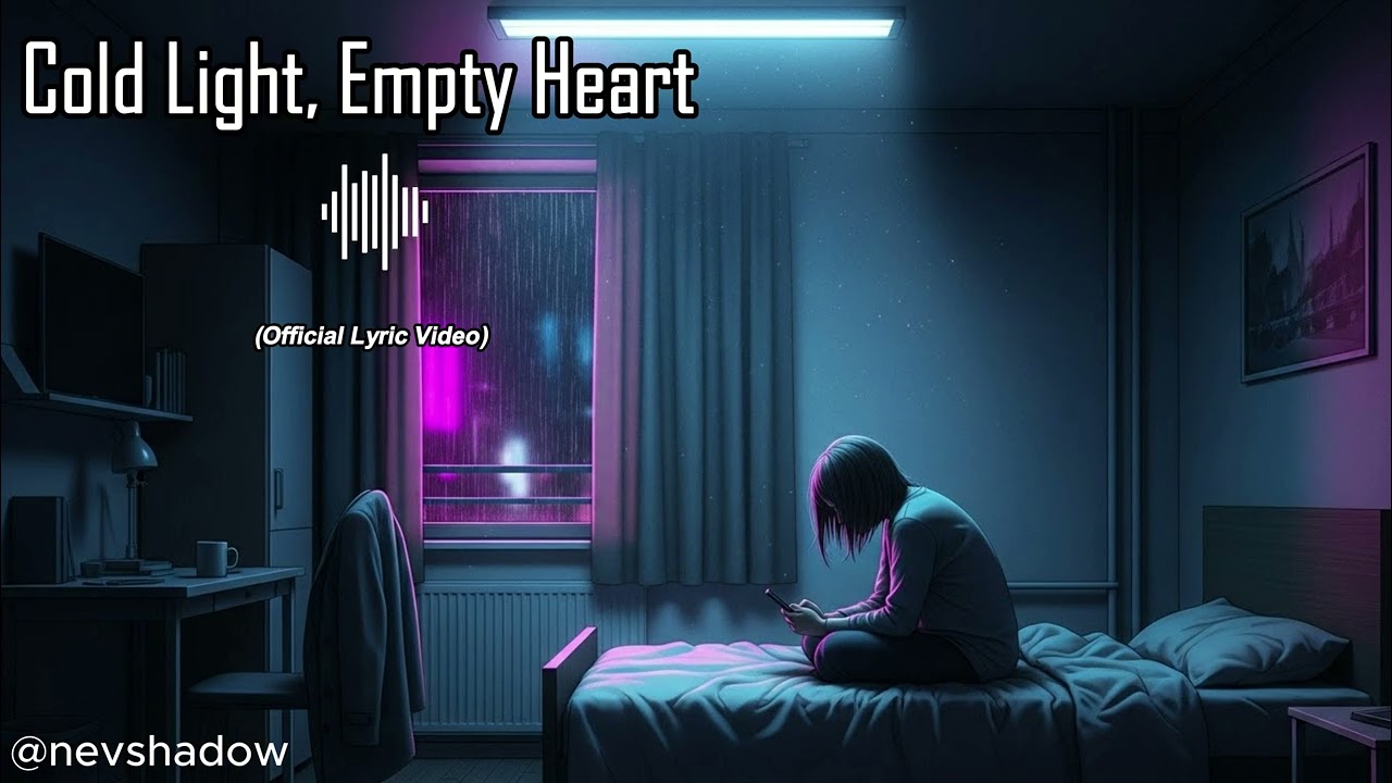 Cold Light, Empty Heart 😔❤️&zwj;🩹🥀ll NEV Shadow ll Official Lyric Video