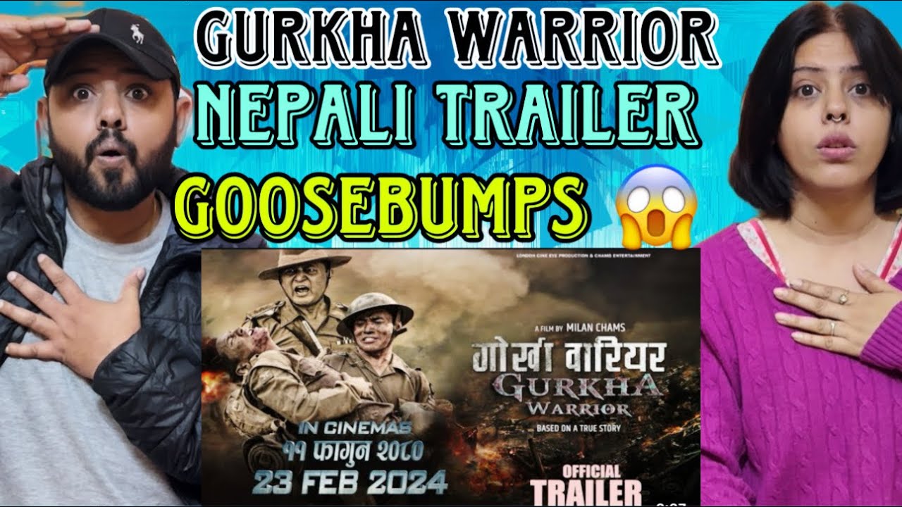GURKHA WARRIOR NEPALI MOVIE OFFICIAL TRAILER REACTION | RITESH CHAMS,VIJAY LAMA | REBIKA GURUNG |