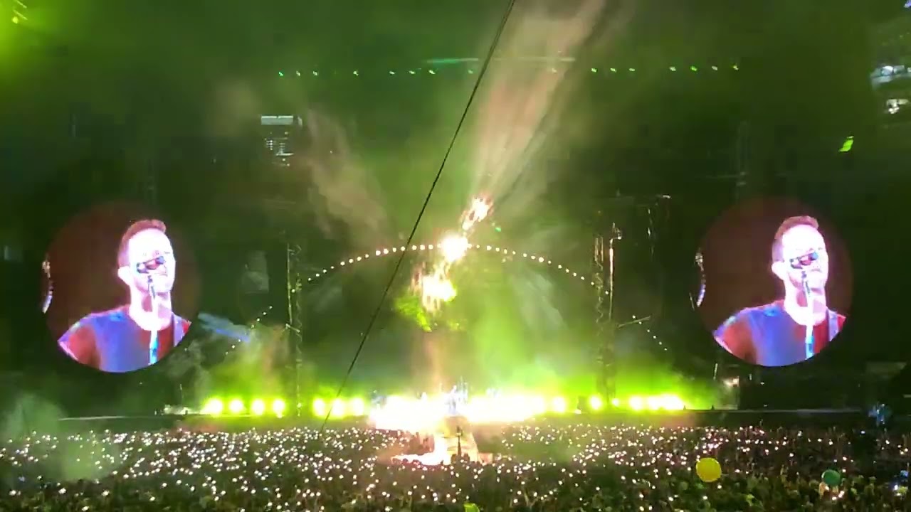 Coldplay- Yellow- Chicago- May 28, 2022