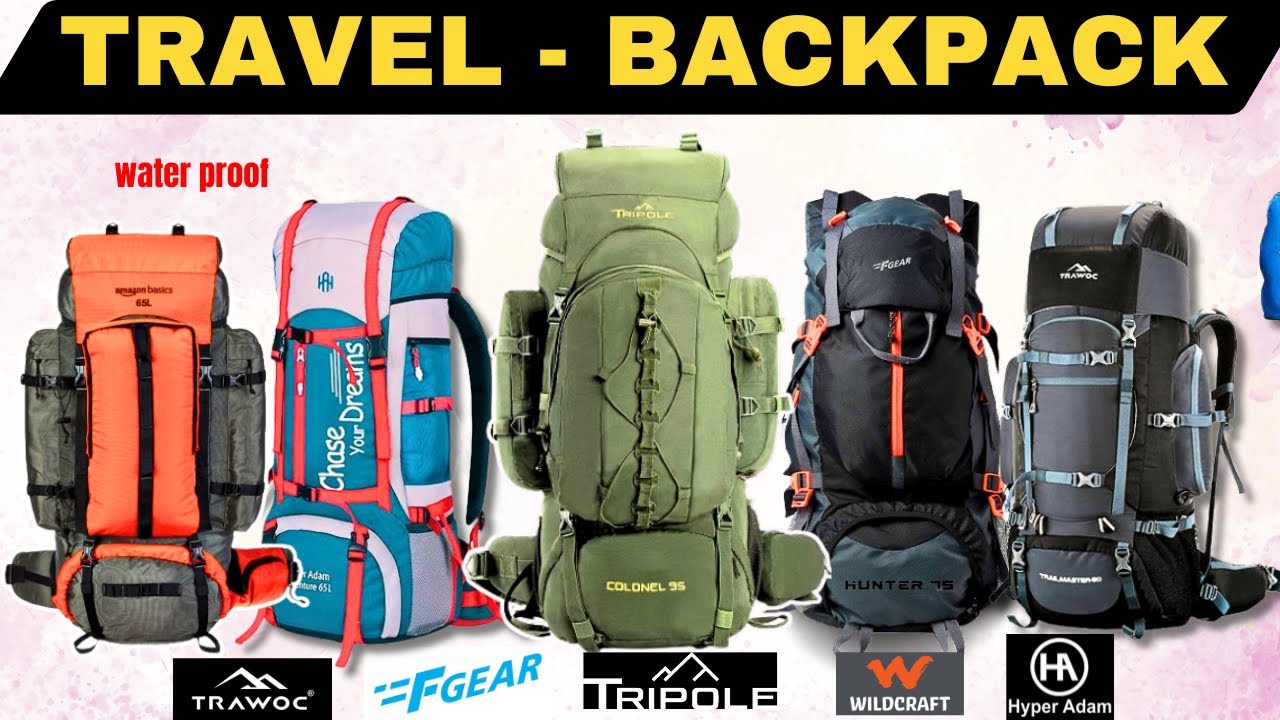 Best Trekking Bag Under 1000⚡Best Travel Backpack Under 1000⚡Best Rucksack Under 1000 in India