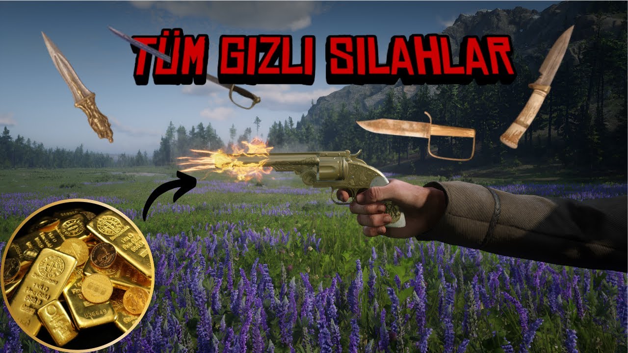 RDR2 Tüm Gizli Silahlar | Arthur ile Otis Miller Revolver Nasıl Alınır?