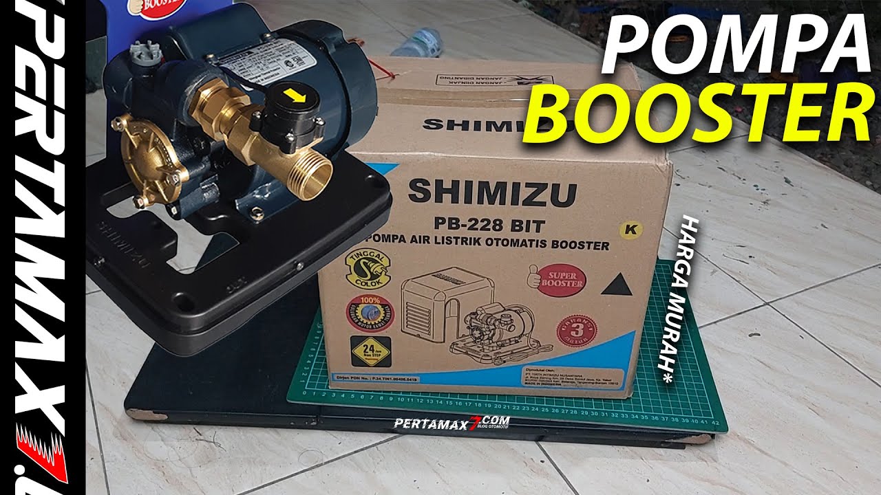 UNBOXING Pompa Pendorong SHIMIZU PB-228 BIT Booster Pump #shimizu #pompadorong #boosterpump #pompa
