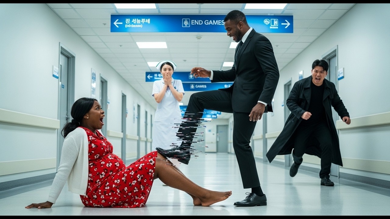 955. He Kicked His ‘Poor’ Pregnant Ex At The Hospital Lobby— Unaware She’s Married To A Kore