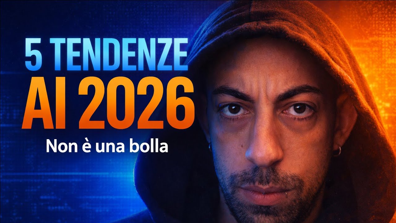 AI 2026: Le 5 Tendenze che Cambieranno Tutto (Analisi) #AI2026 #IntelligenzaArtificiale #AIT