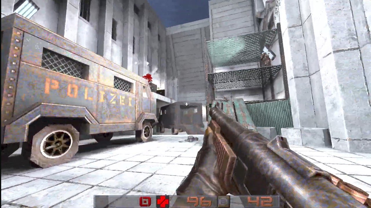 Quake Brutalist Jam lll - Gameplay (Blood Train)