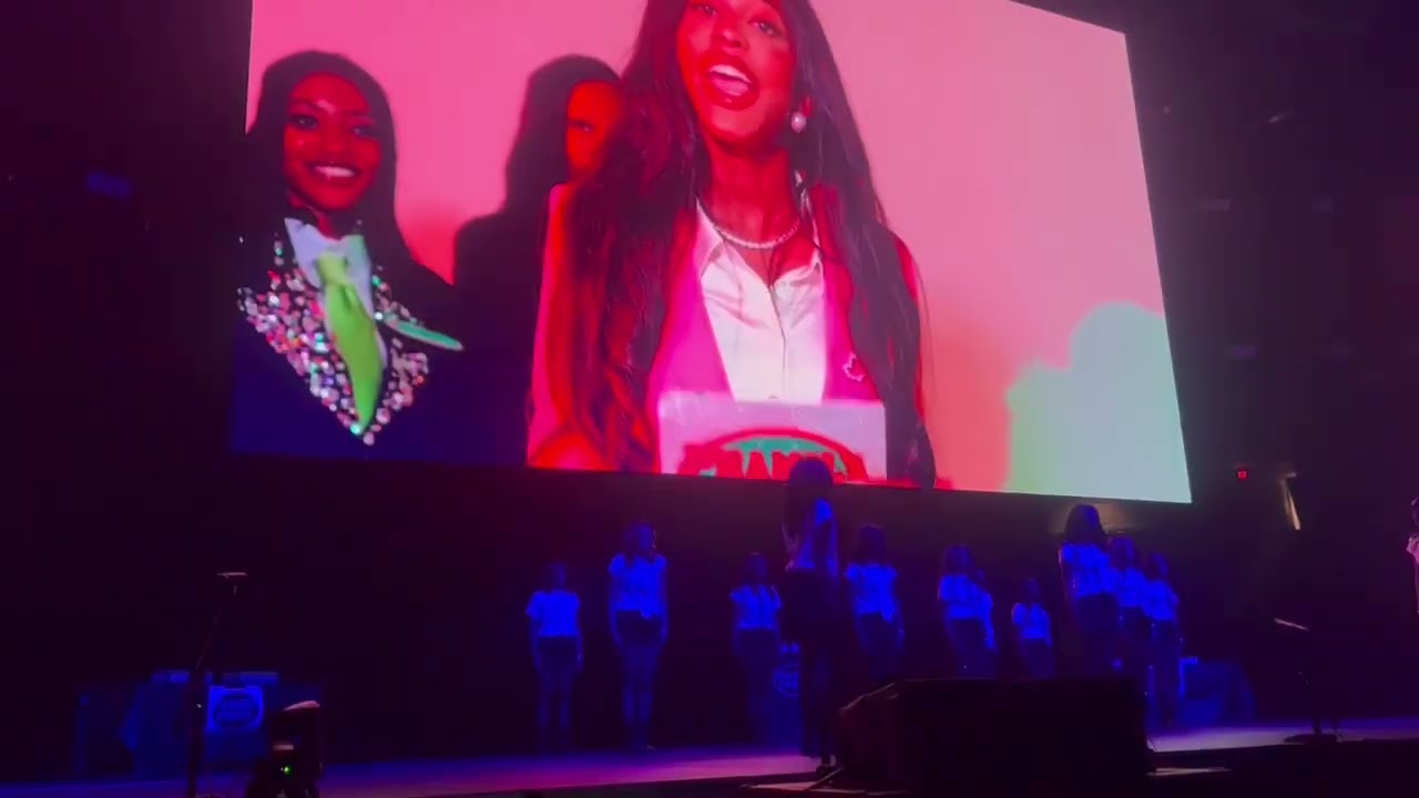 GHOE 2025 Step Show AKA Alpha Phi performance 
