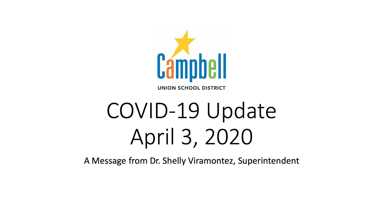 COVID19 Community Message for 4 3 20
