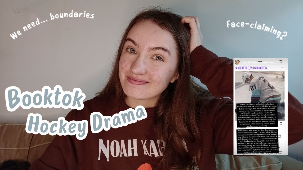 So I found out about last year's hockey romance booktok drama