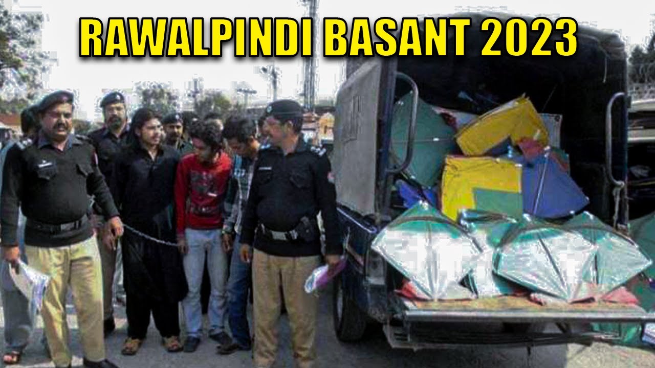 Rawalpindi Basant 2023 | Biggest Basant in Pakistan | Police Raid On  Basant| Basant Festival 2023 |