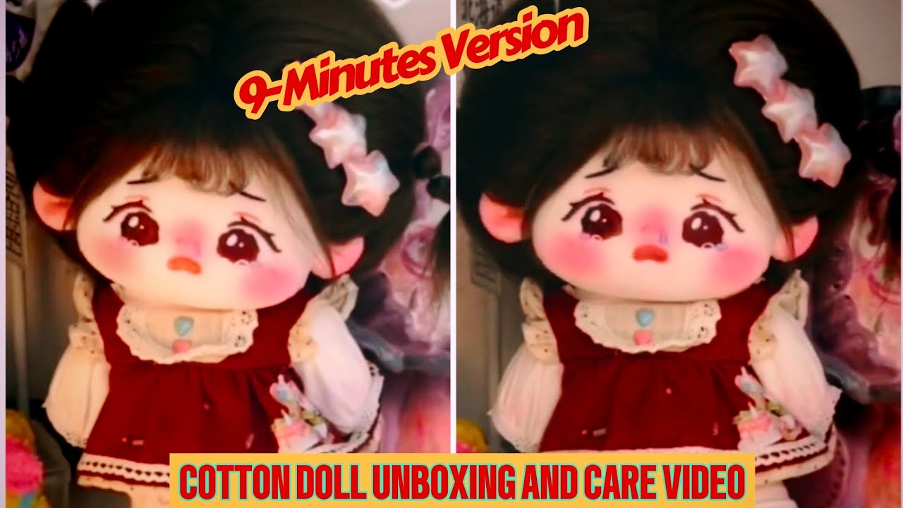 Uni Plush Doll 20cm Cotton Doll Unboxing and Care - 9min version. 📦💖