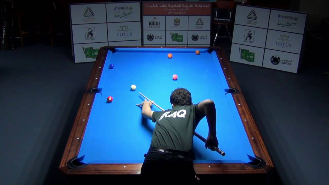 11th Arab Billiard Championship-2015 9Ball Juniors Final (Mahmood Al Sharif vs Amir Ali)