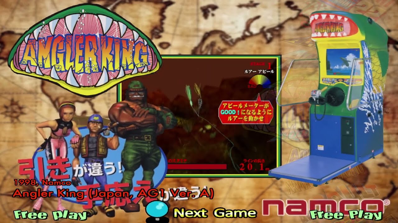 Hyperspin - Angler King by Namco System 23
