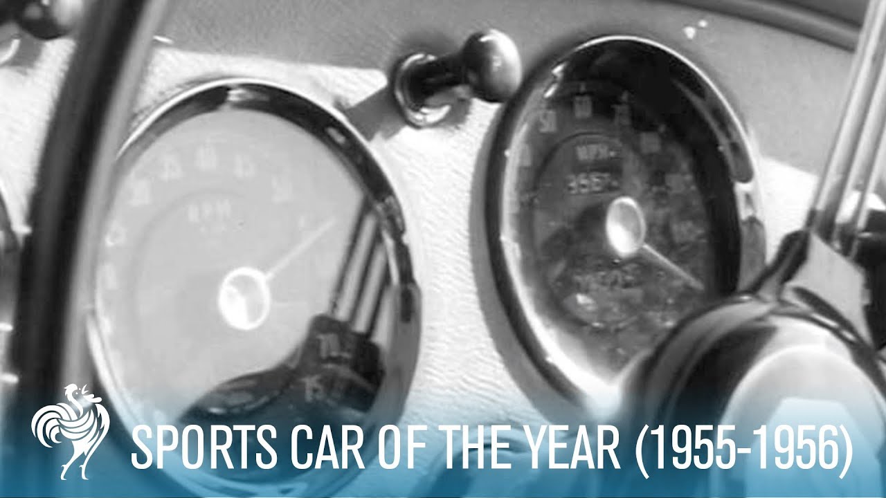 The Sports Car Of The Year (1955-1956) | British Pathé