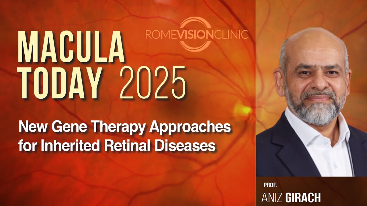 Macula Today 2025 | Aniz Girach – Terapia genica e nuovi orizzonti per la malattia di Stargardt