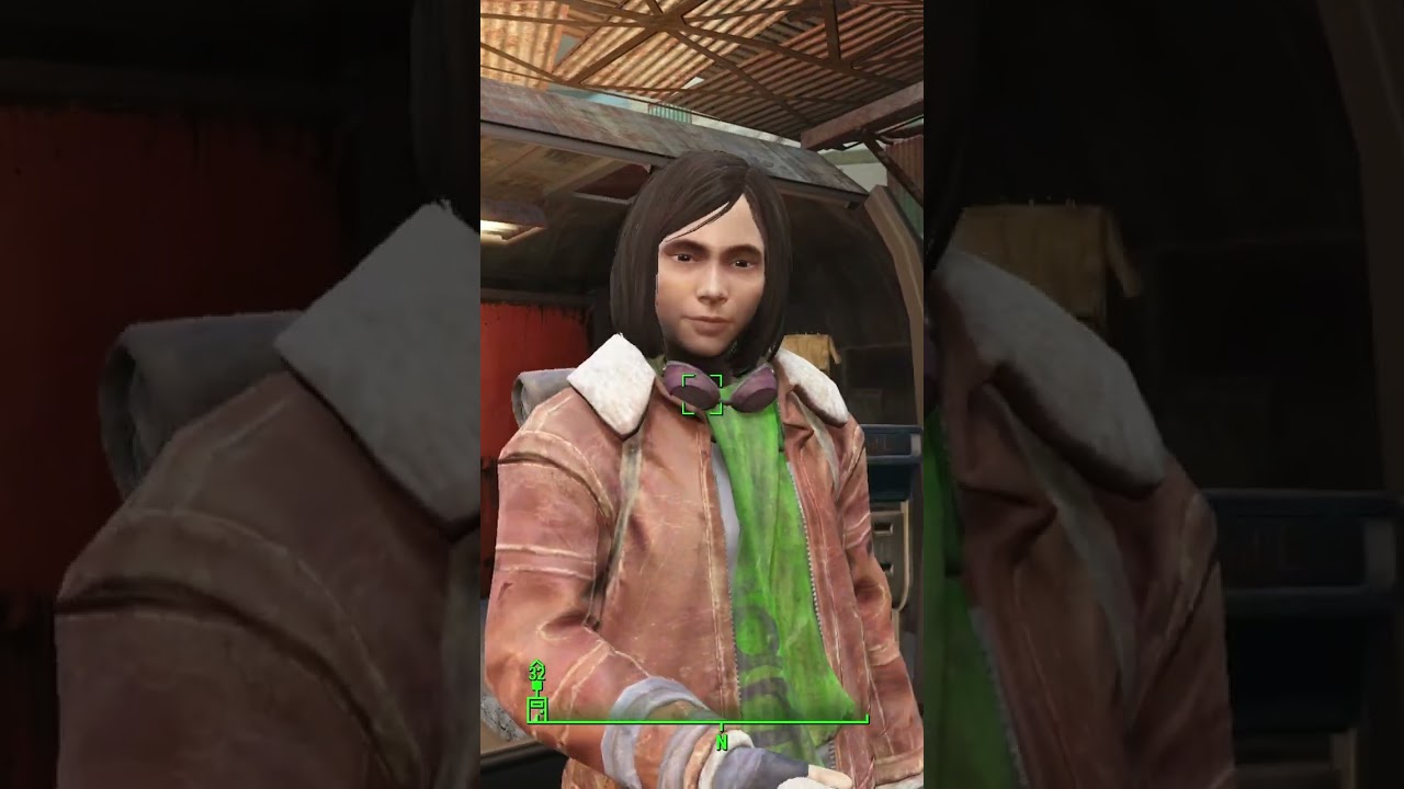 Nat only cares about the news / Fallout 4 / #fallout  #gaming
