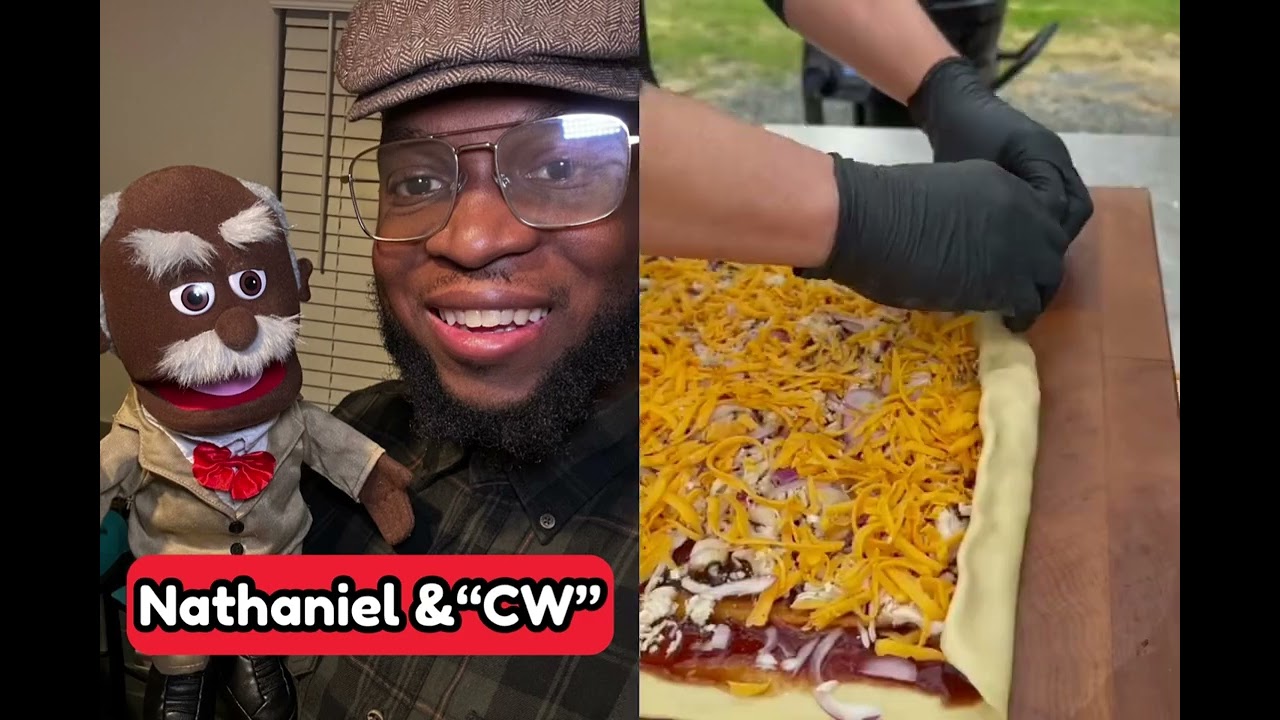 Nathaniel & CW Sees BBQ Chicken “Cinnamon Rolls” Being Made 
