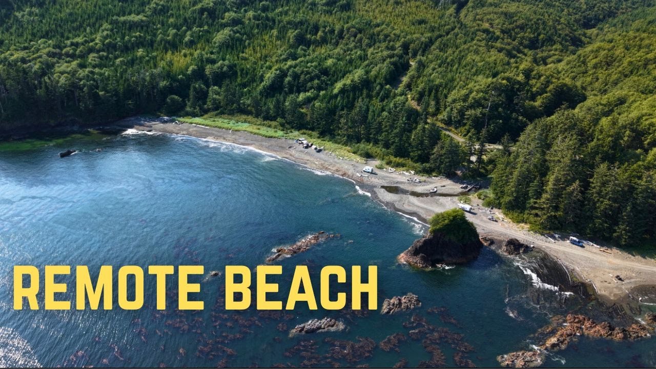 100Km Across REMOTE Vancouver Island Backcountry To Camp On A Beach