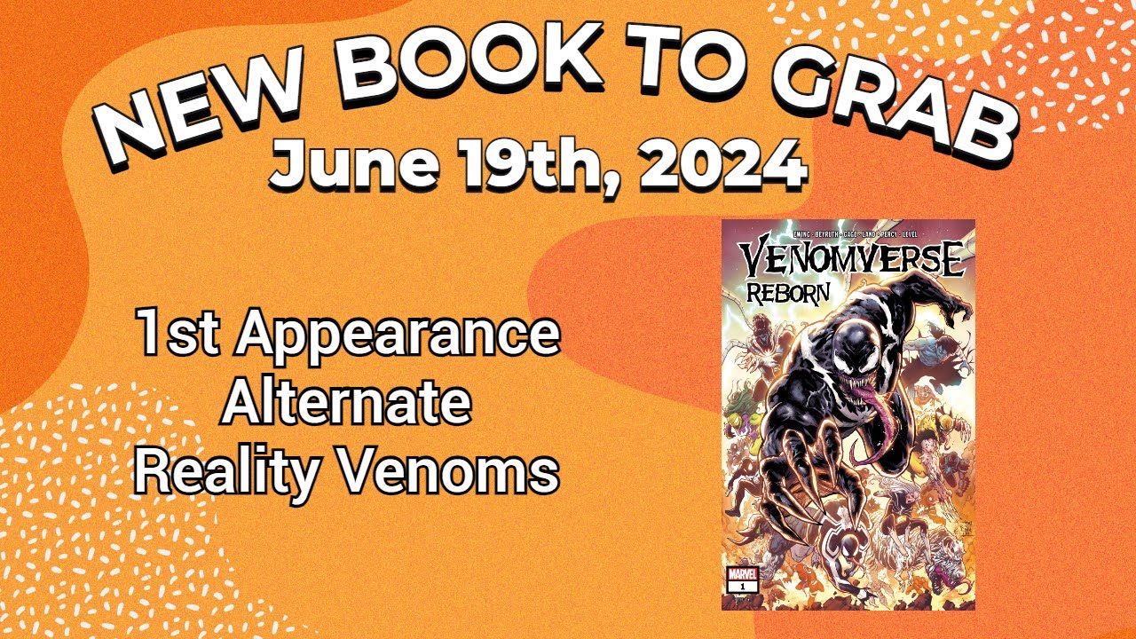 New Comic Book Day Key Issue June 19th, 2024