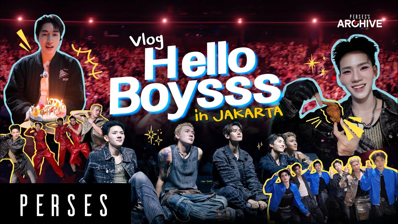 [PERSES'S ARCHIVE] VLOG HELLO BOYSSS in Jakarta - ซาลามัต PIECES กับครั้งแรกของPERSESในอินโดนีเซีย🇮🇩