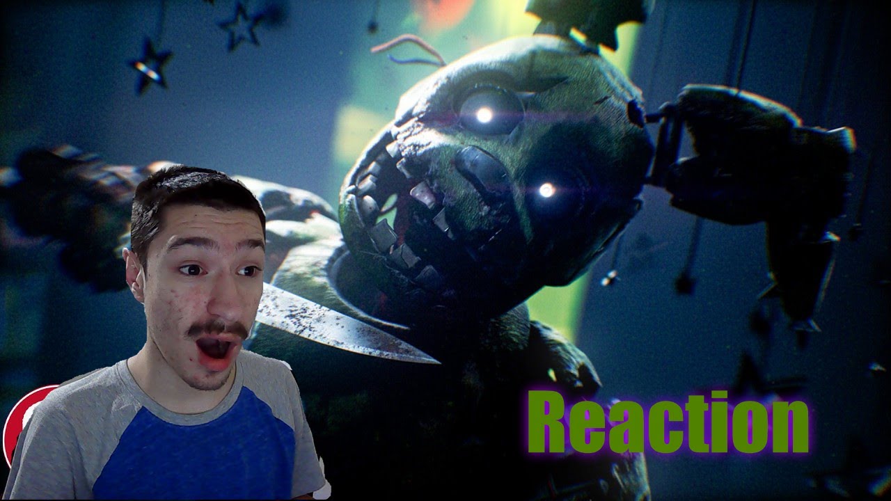 Swaggy здесь | Реакция на рэп-композицию FNAF 3 от JT Music — «Another Five Nights» (ремастеринг)