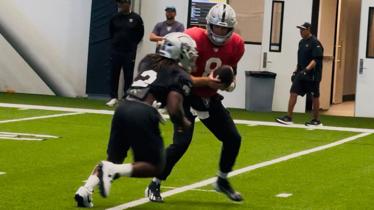 ASHTON JEANTY SHOWS BURST & RETURNS TO RAIDERS PRACTICE FOR WEEK 1 DOLPHINS