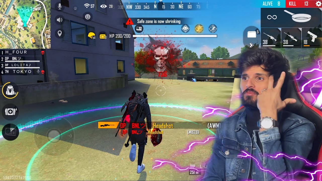 if i take double sniper it's over اذا مسكت اثنين قناصة انتهى الامر