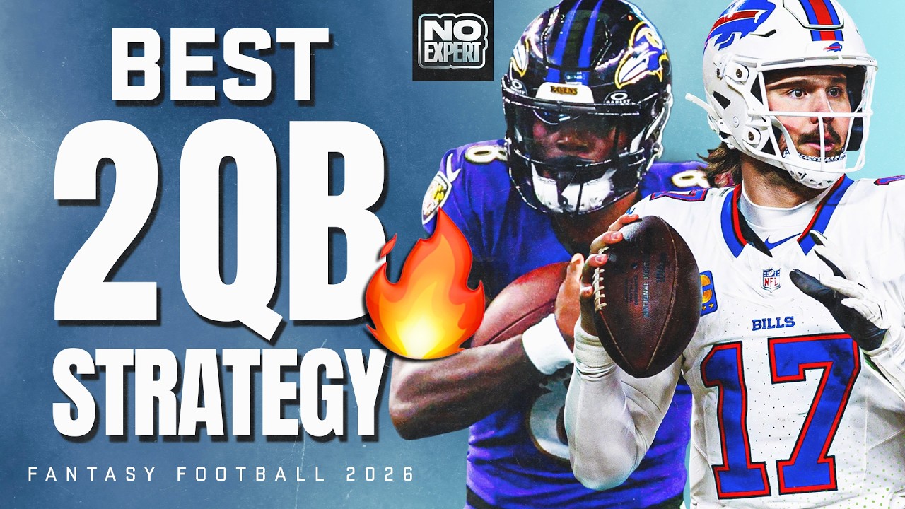 The PERFECT Double QB Draft Strategy for Fantasy Football 2026