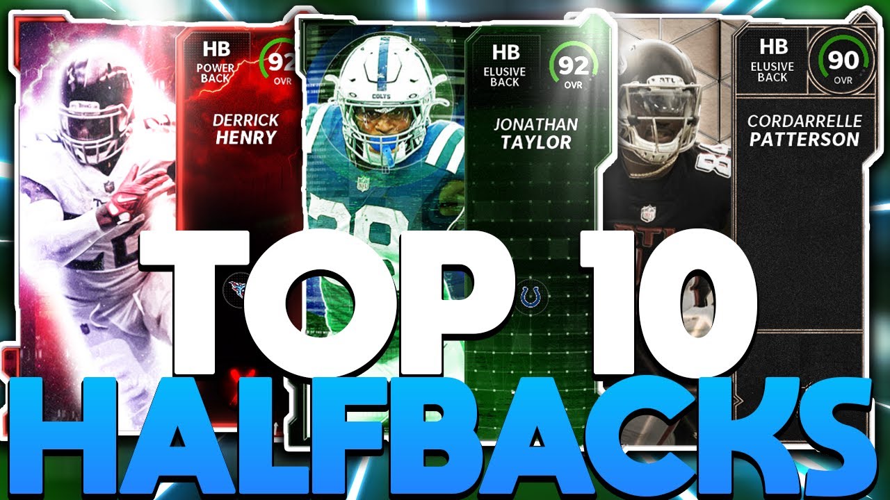 TOP 10 RUNNING BACKS *UPDATED* INSIDE MADDEN 22 ULTIMATE TEAM!