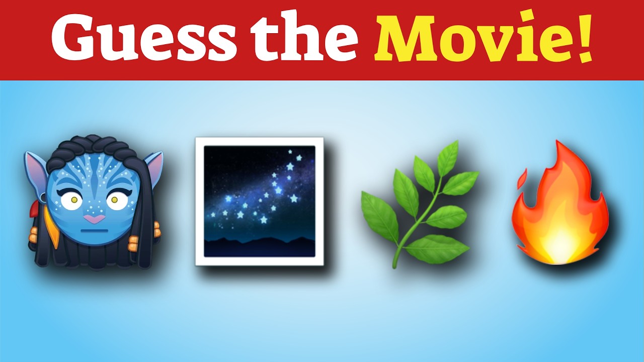 Guess the Movie by Emoji | 🎬 Movie Quiz 🍿