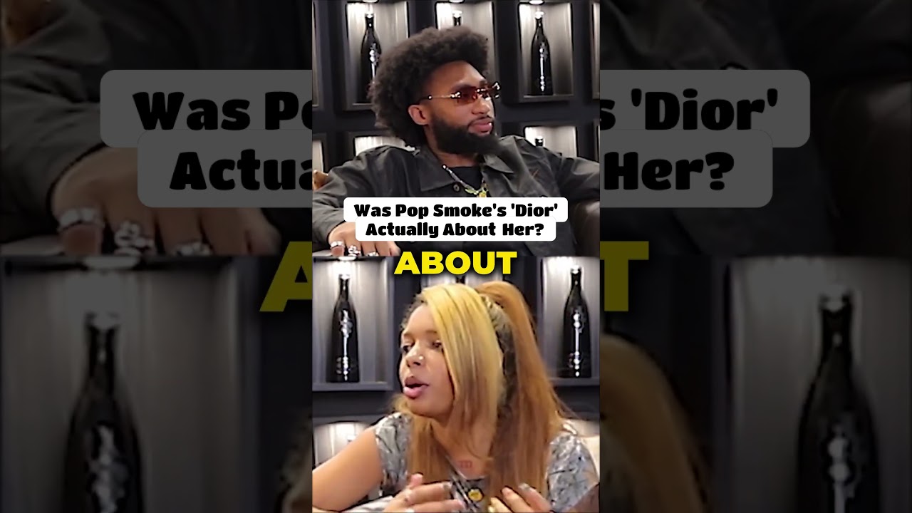 Was Pop Smoke's 'Dior' Actually About Her 👀| #shortsviral #podcastshorts #popsmoke #trending #dior