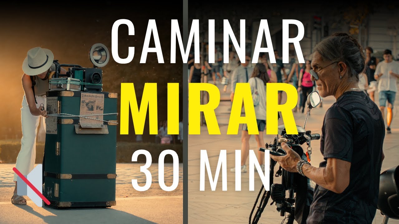 🔇 30 minutos de fotografía callejera en El Retiro (Madrid) | Sin comentario